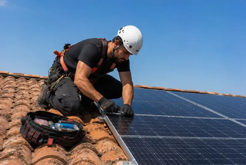 Maintenance et monitoring de panneaux solaires à Jonquerettes