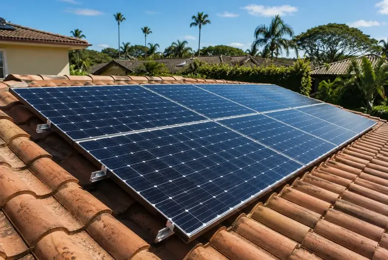 Installation de panneaux solaires à Jonquerettes